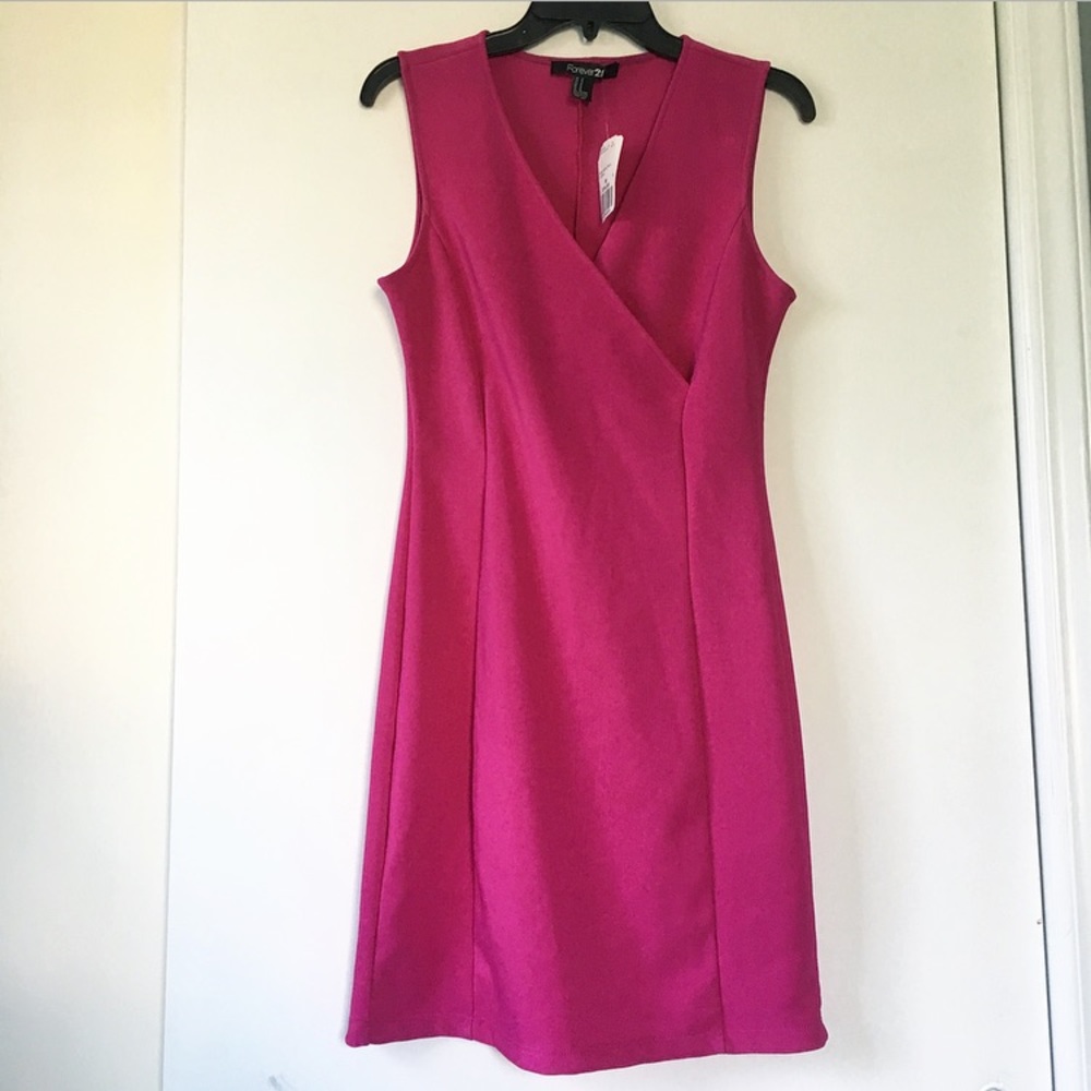 Hot Pink Mini Dress Forever 21 NWT
